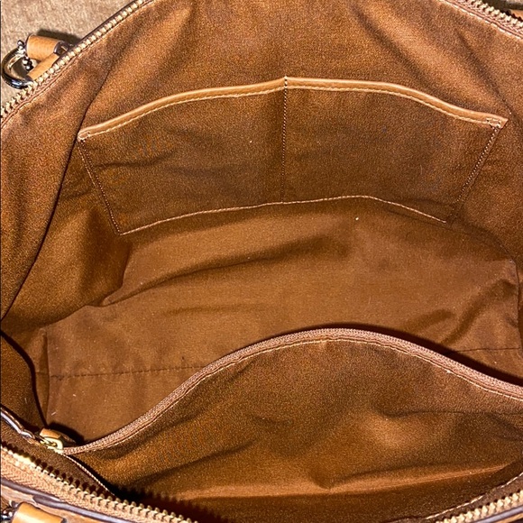 COACH Jet Set genuine leather shoulder Bag - Picture 8 of 10